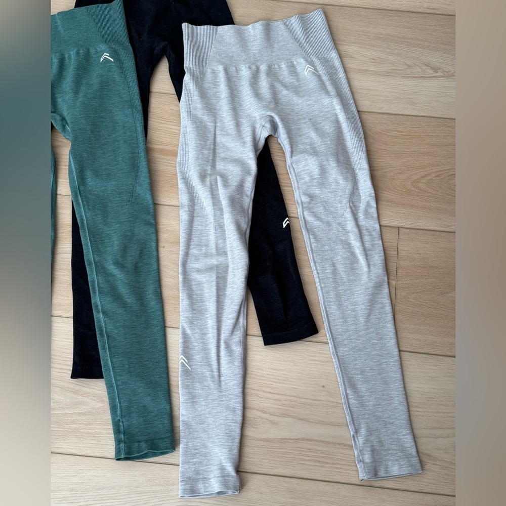 Oner Active Classic Seamless Leggings in Grey Marl